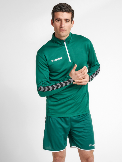 hummel Hmlauthentic Half Zip Sweatshirt Maillot de surv/êtement Homme